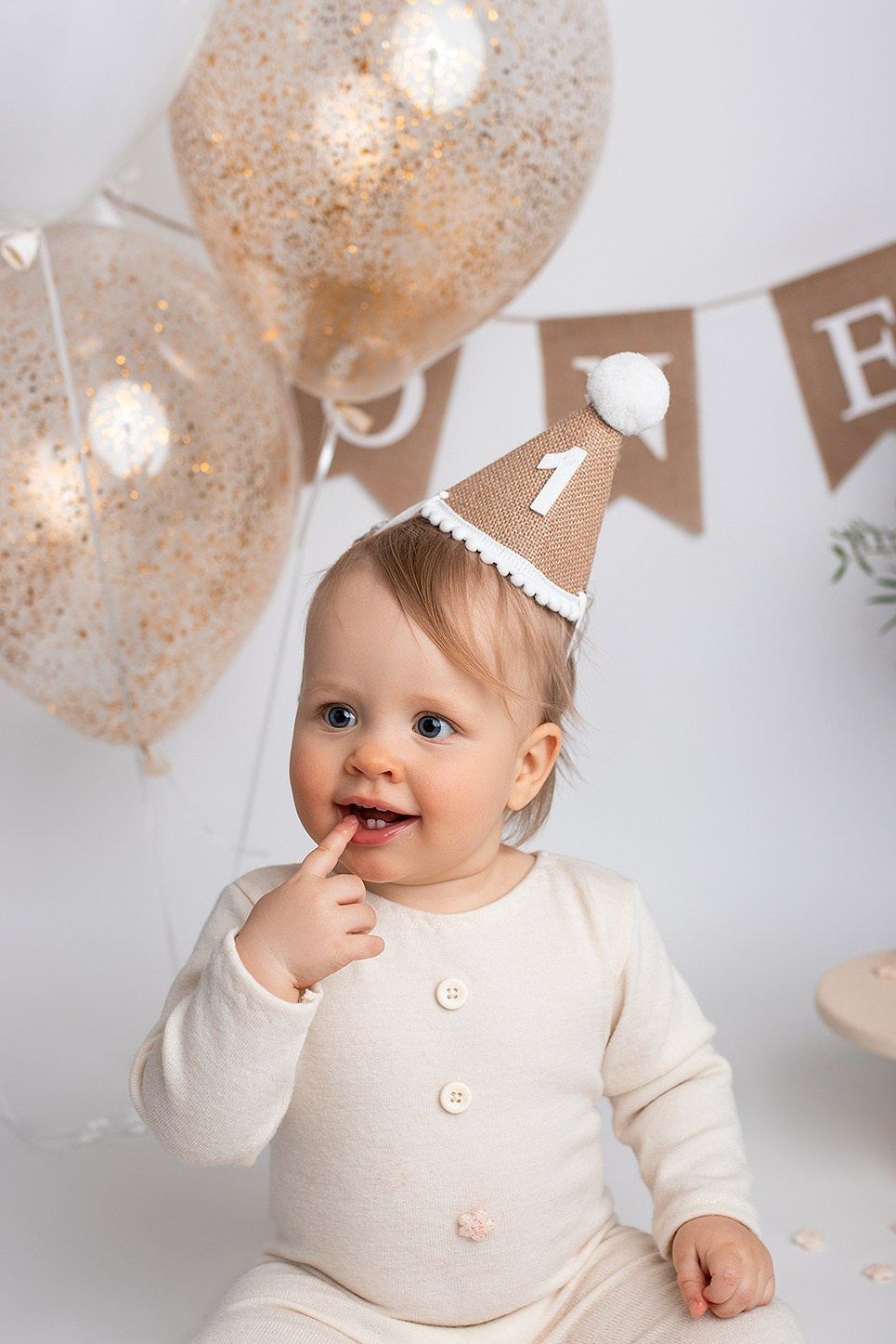 1 Годик Диане. Фотограф новорождённых и малышей до года в Москве и Московской области