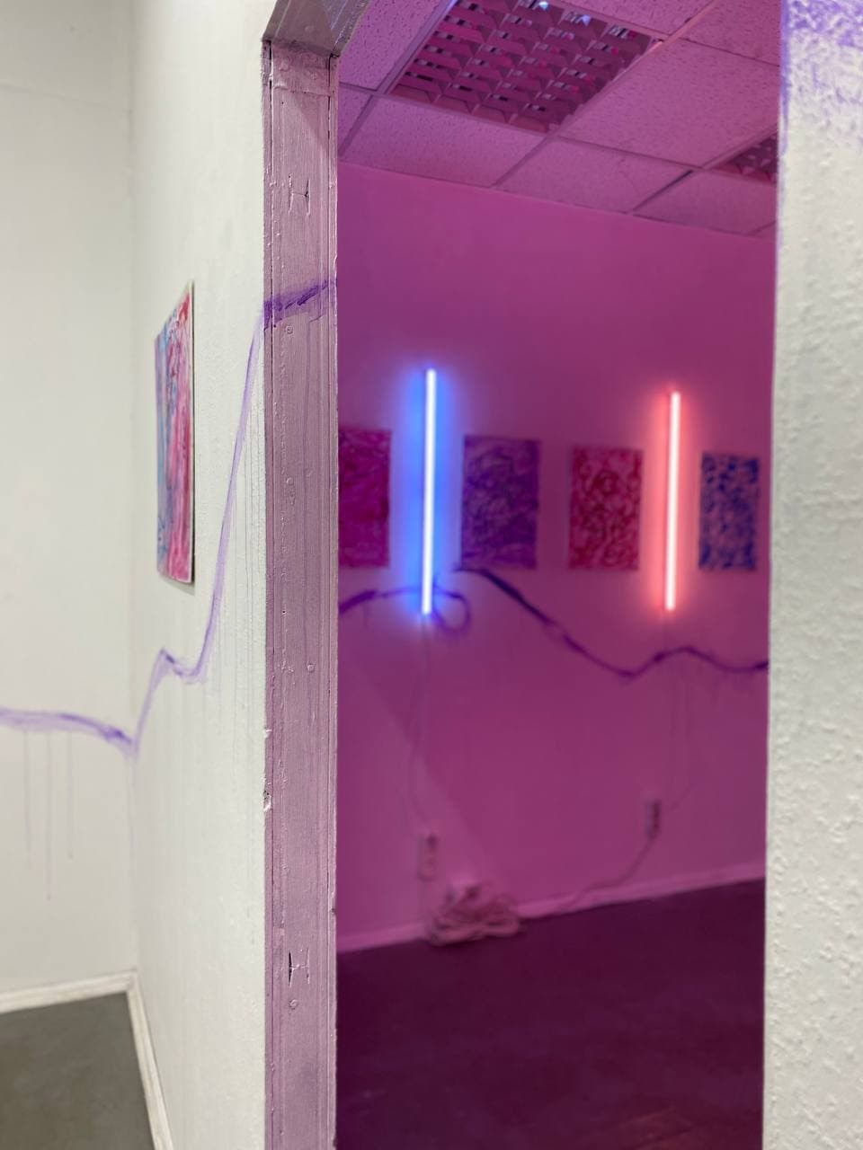 Three Rooms (Gallery 22, 2021). Artist Oleg Semenovykh