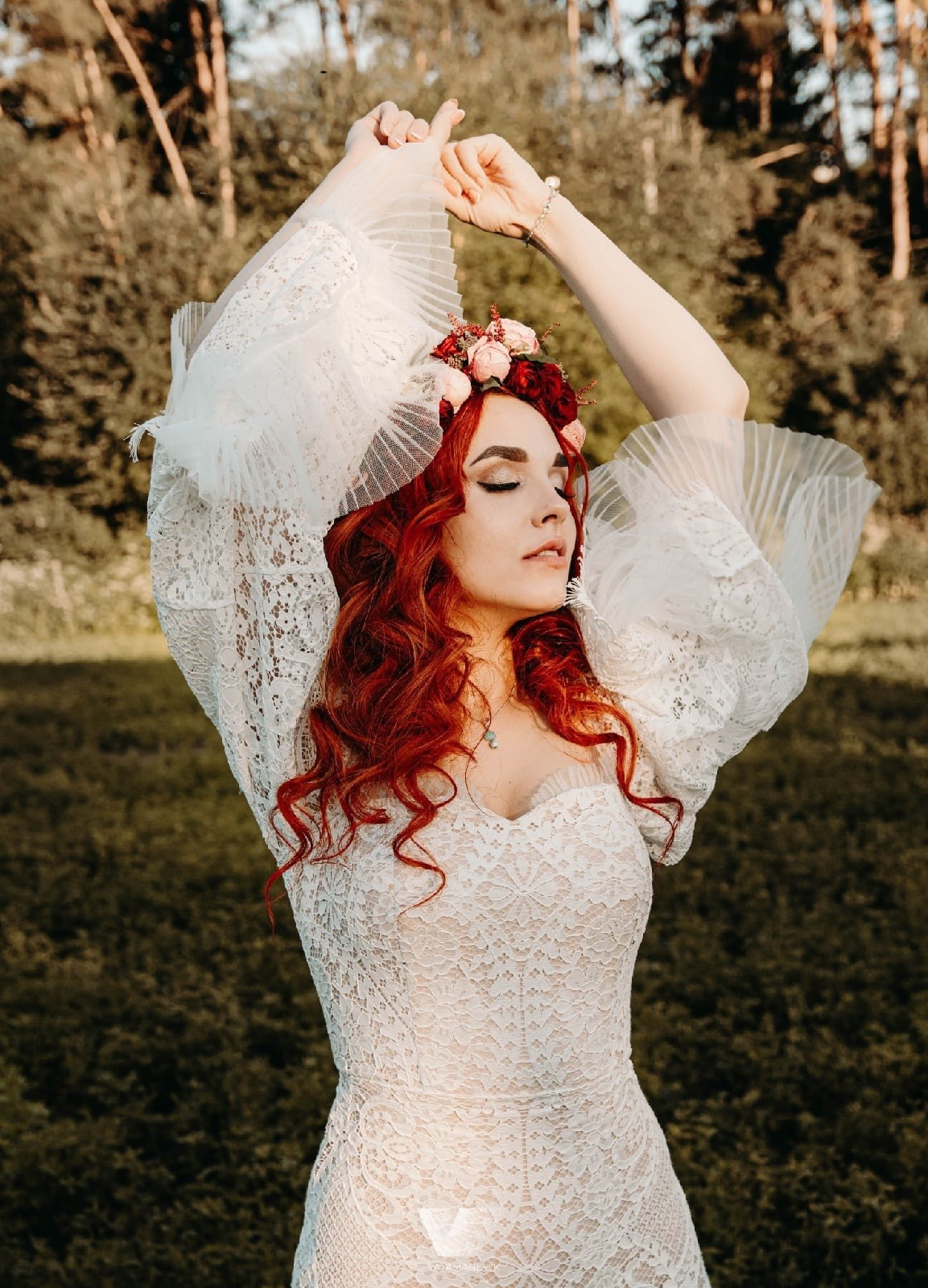 Примеры свадебных платьев. Модельер Евгений Бременев