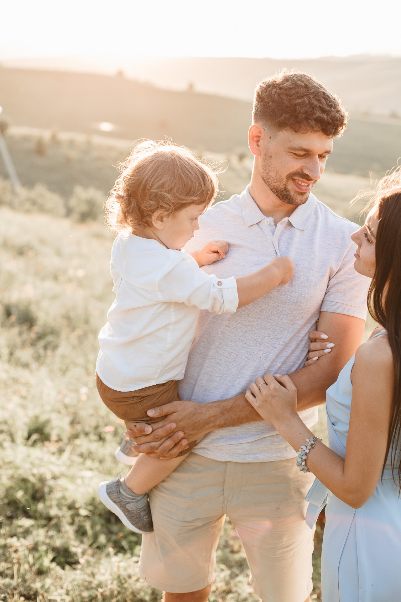 Семья. Горы. Фотограф Любовь Щербинина