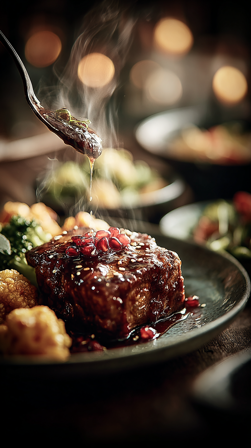 Визуальная концепция для ресторана. Ekaterina Kiral — Visual Branding & AI Creation