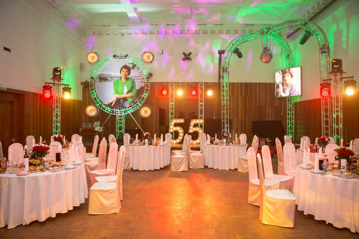 Юбилей 55 лет Марине Ферджулян в Дубне. Праздничное агентство ПИОН