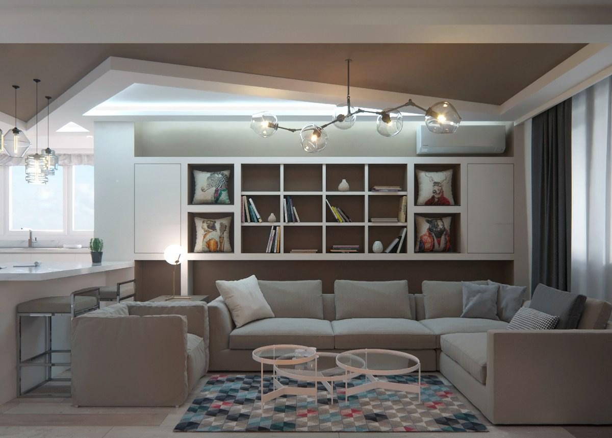 Интерьер апартаментов (г. Батайск)