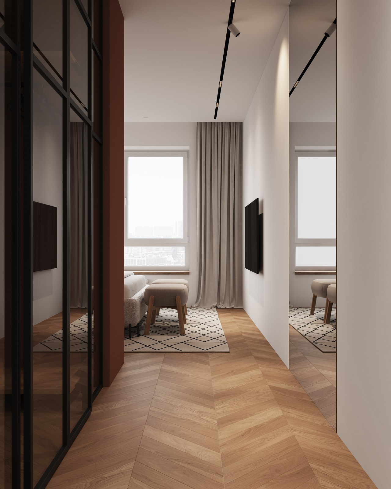 Люблинский парк, 72 м². Дизайн интерьера | Кирилл Маркевич