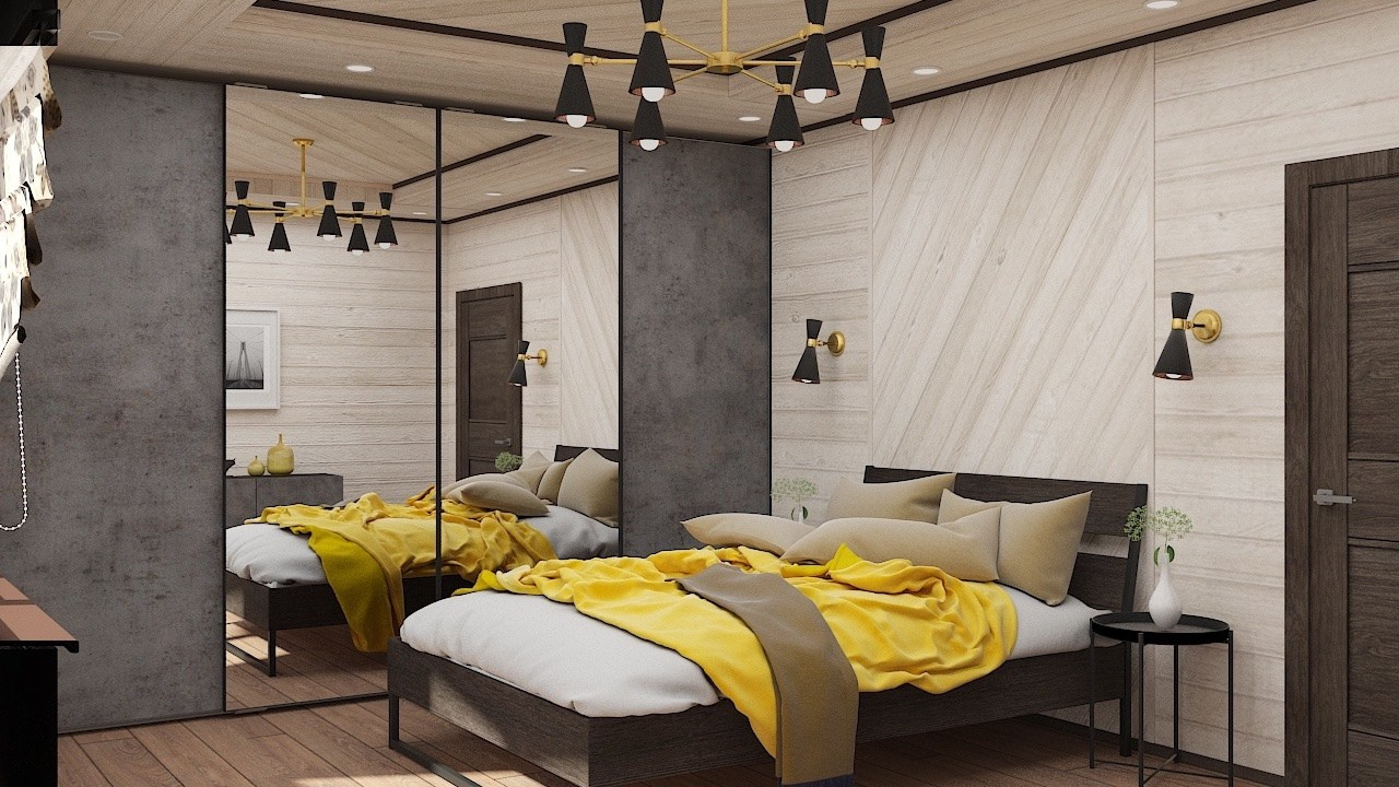 Коттедж под сдачу в аренду КП «Киварин Ручей». Дизайнер интерьера в Санкт-Петербурге Ольга Рытаровская