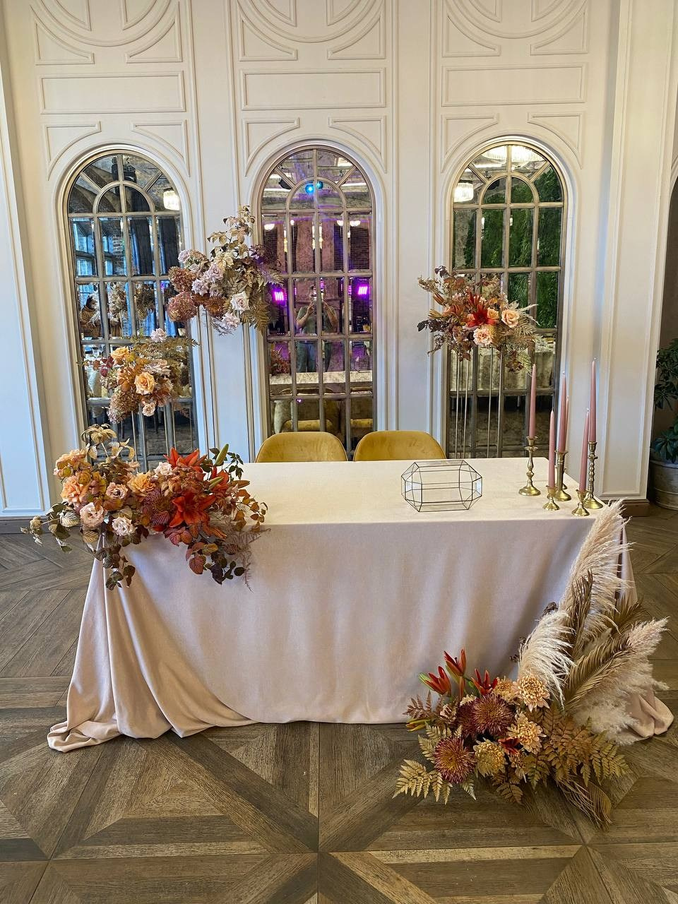 Свадебный декор. Цветочная студия Siena Flowers Воронеж