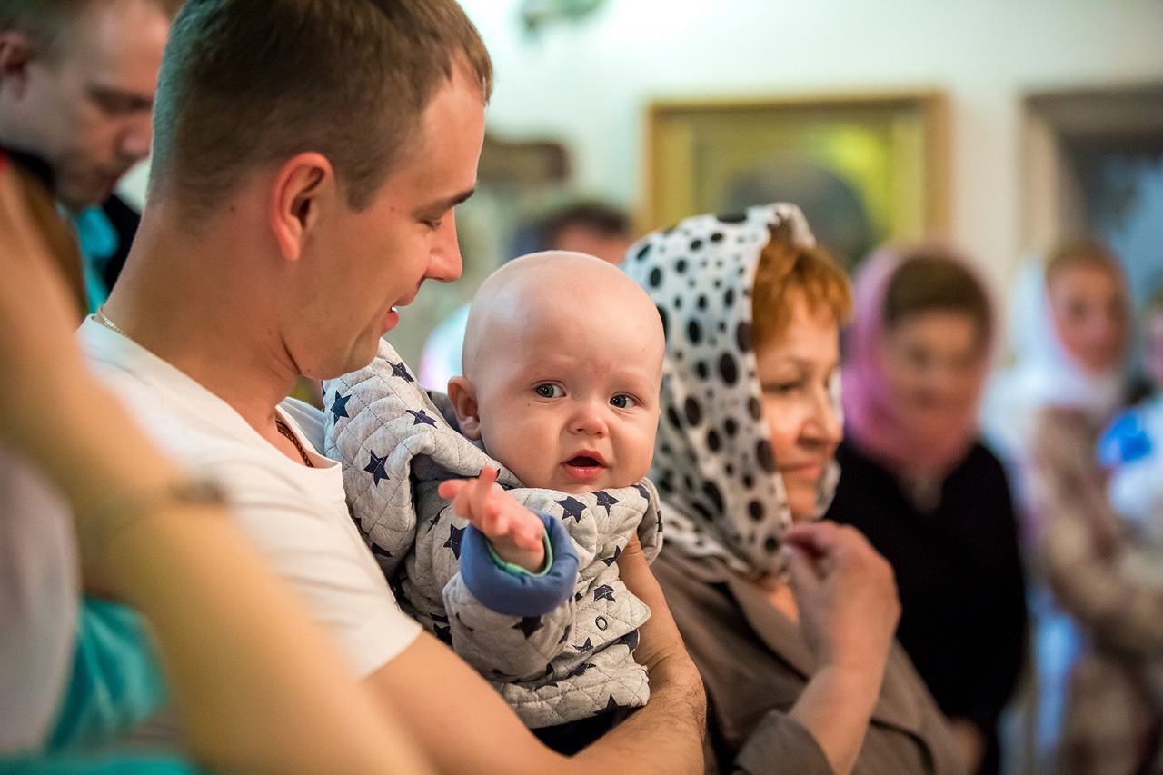 Крестины. Фотограф Алексей Новрузов