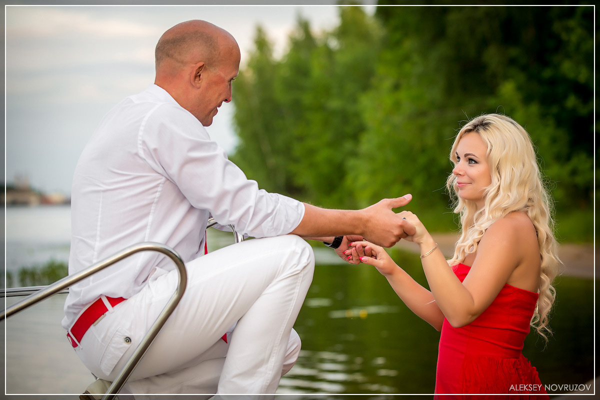 Сергей и Татьяна. Фотограф Алексей Новрузов