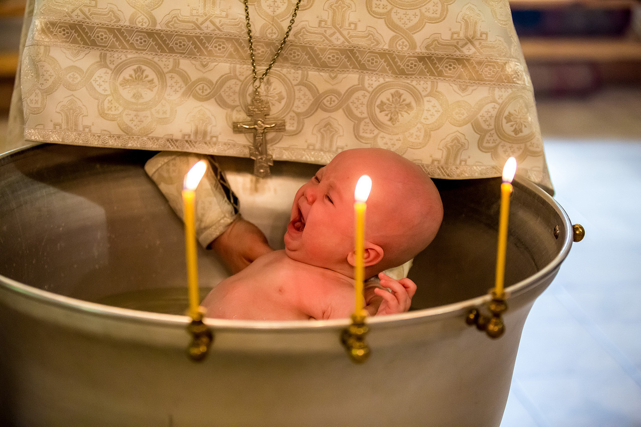 Крестины. Фотограф Алексей Новрузов