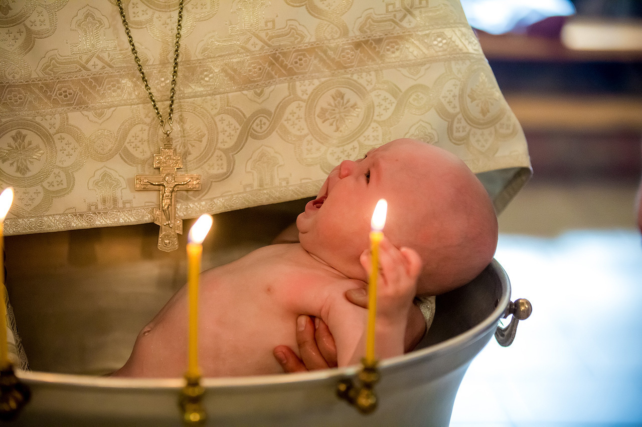 Крестины. Фотограф Алексей Новрузов