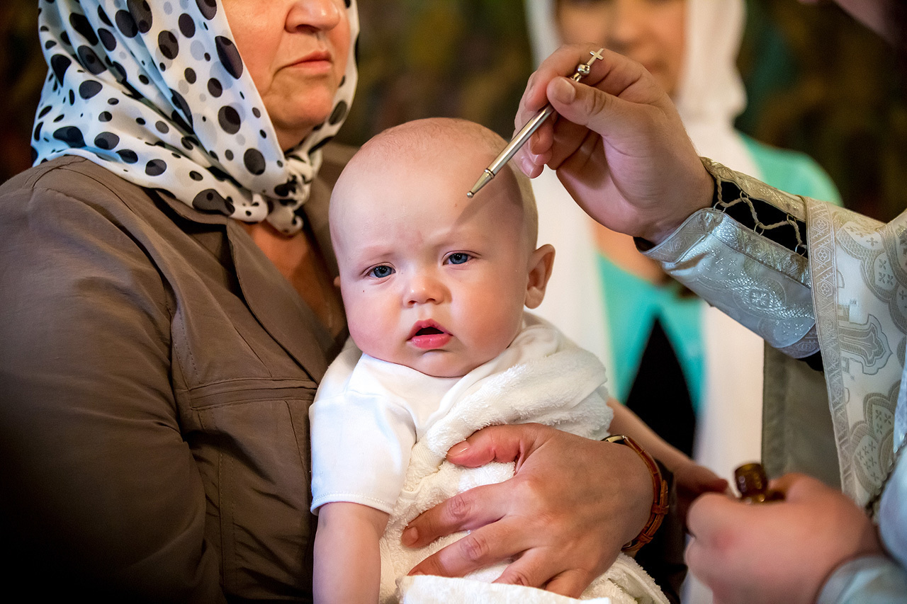 Крестины. Фотограф Алексей Новрузов