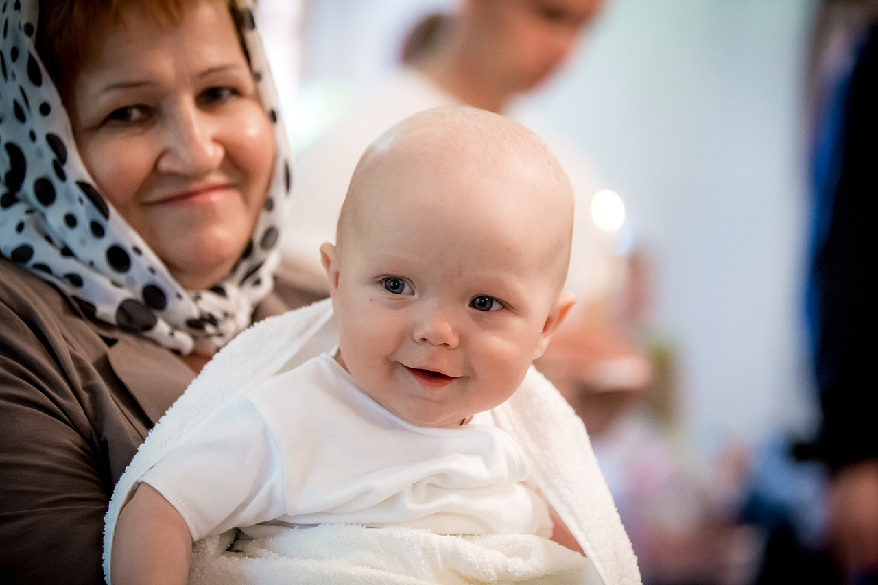 Крестины. Фотограф Алексей Новрузов