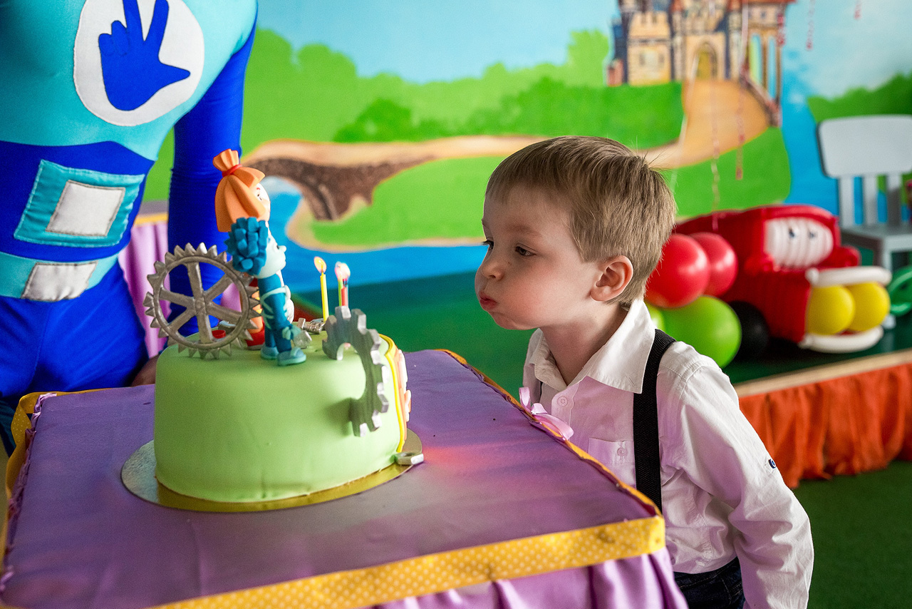 Детский День Рождения. Фотограф Алексей Новрузов