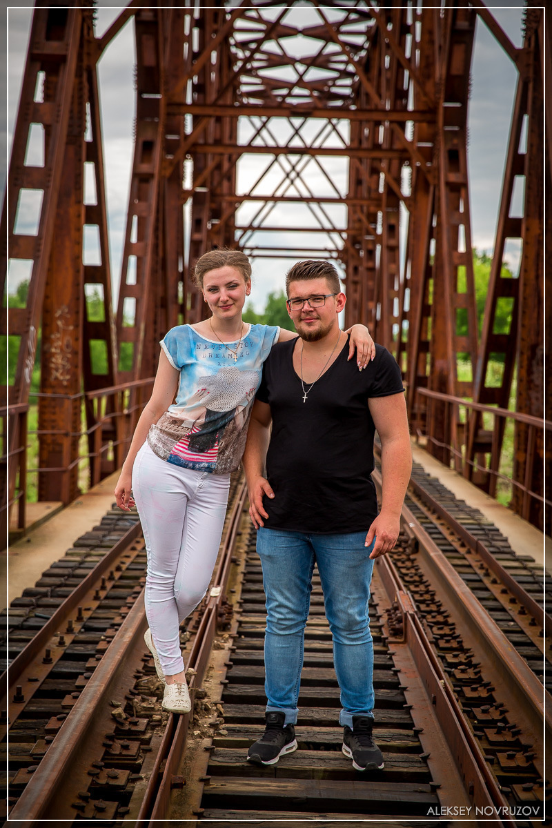 Николай и Анастасия. Фотограф Алексей Новрузов