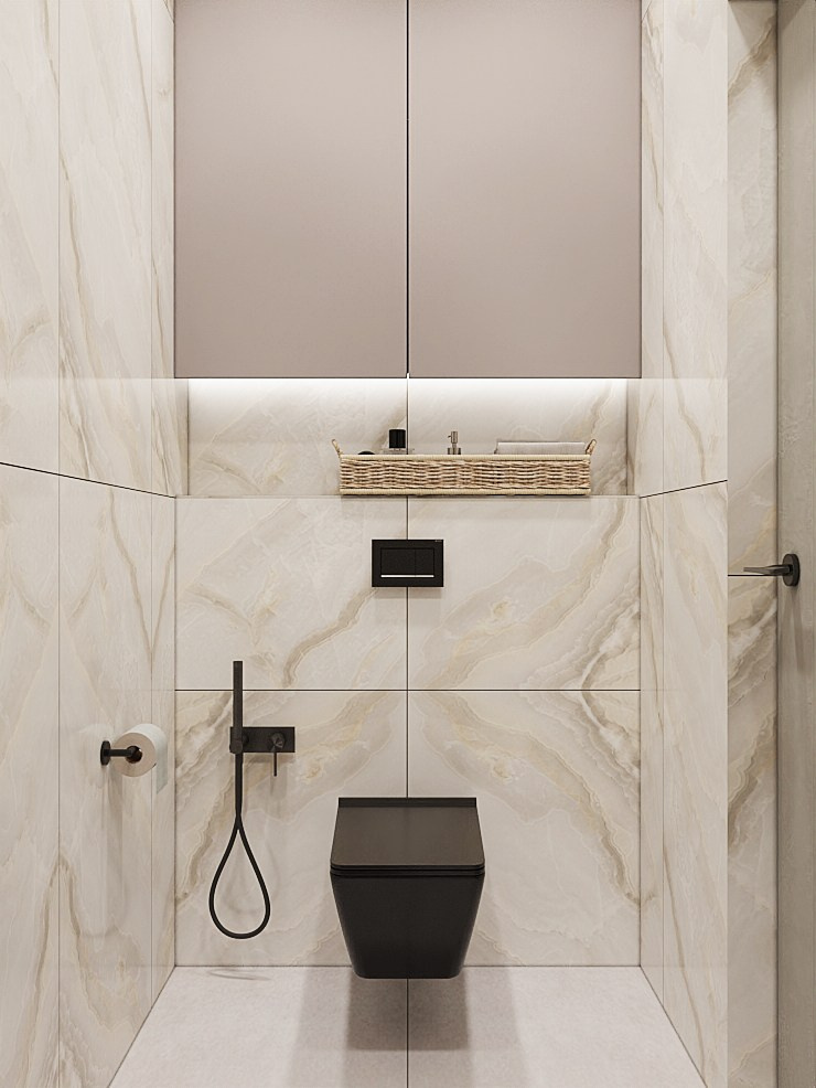 ЖК «RiverSide», 80 м². Room Design Studio