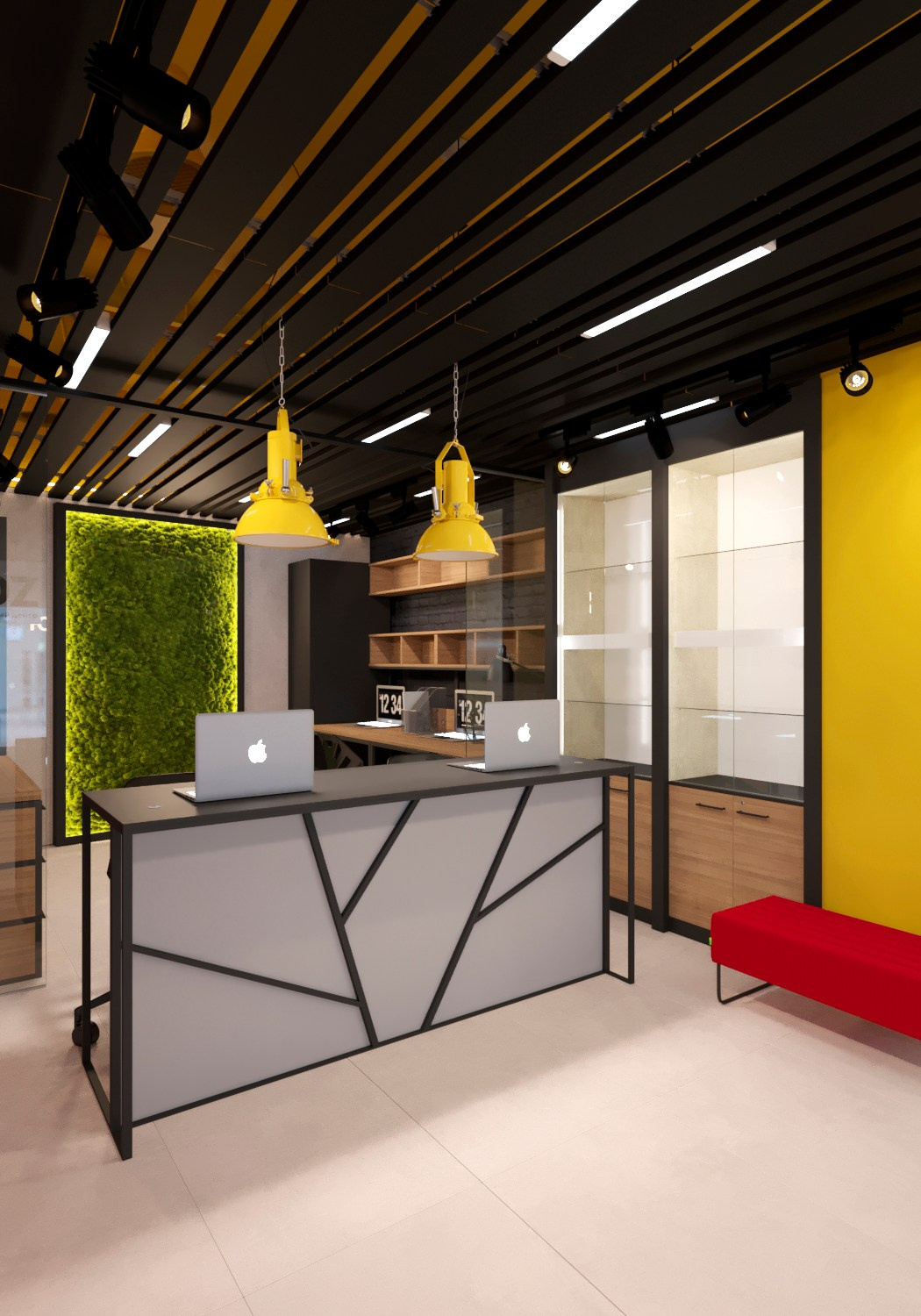 Проекты коммерческих интерьеров. VIDVILLS