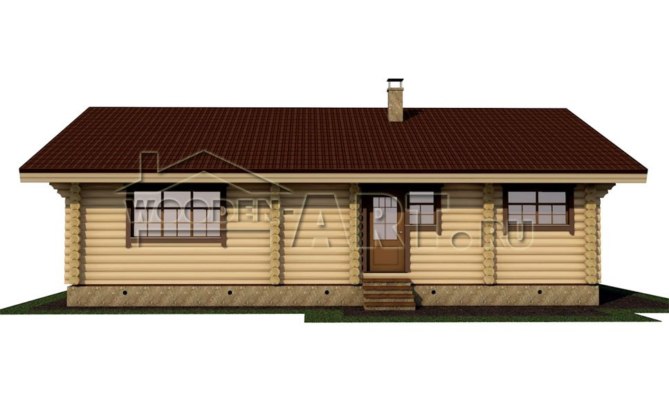«Велегож парк» 138 кв. м. Проекты деревянных домов