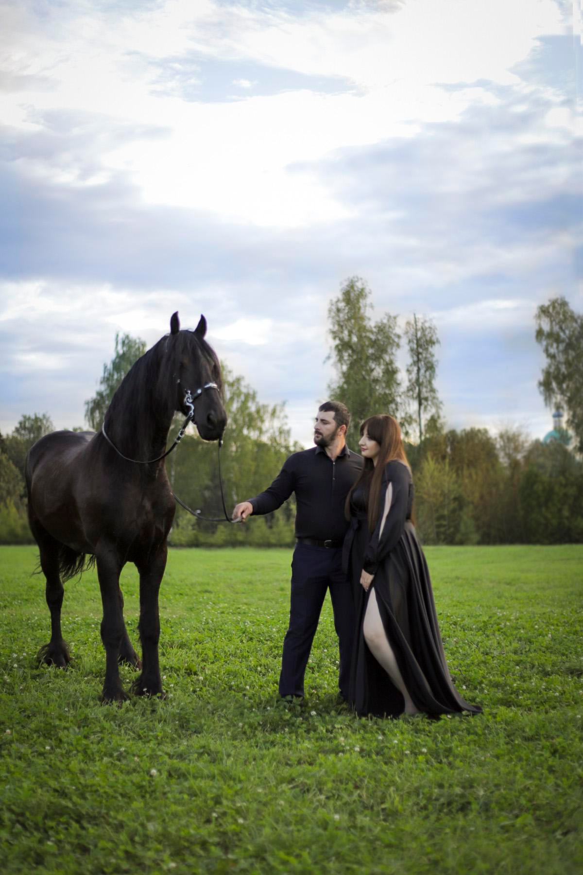 История с лошадью. Фотограф Москва Мытищи Фрязино