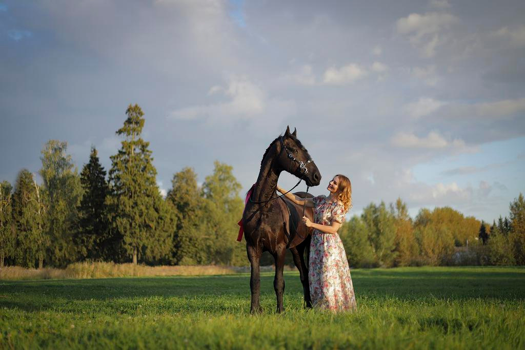 История с лошадью. Фотограф Москва Мытищи Фрязино
