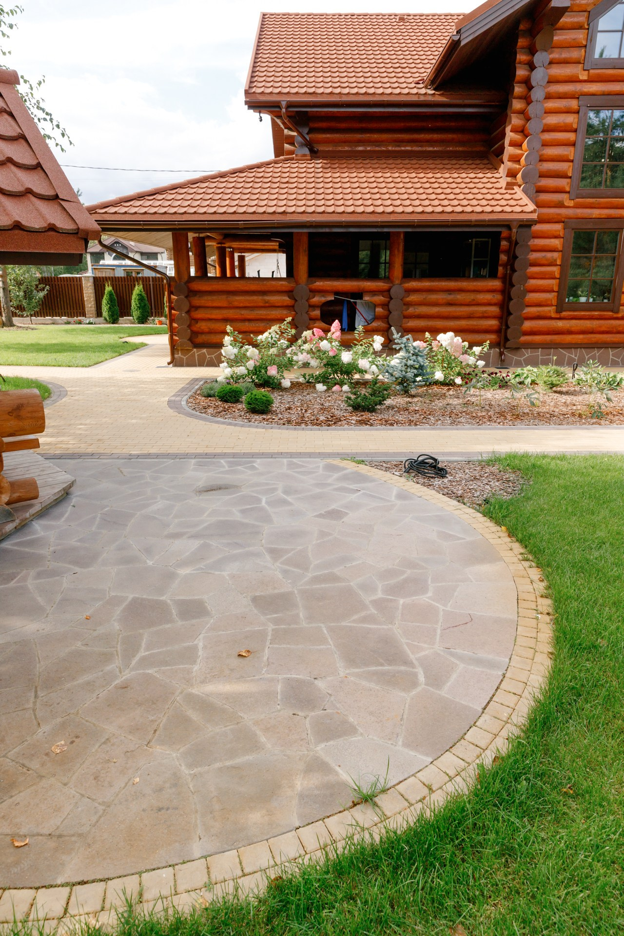 Загородный дом. Ландшафтный дизайн. Репортажный фотограф в Санкт-Петербурге Жолудев Владислав