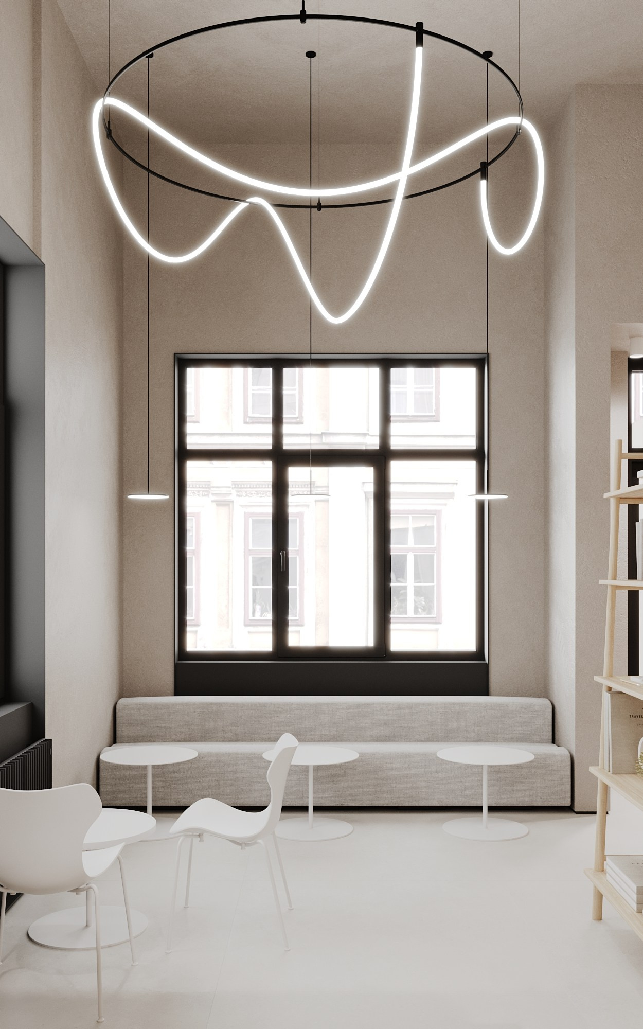 Дизайн проект кафе Скандинавия в Москве. Студия дизайна интерьера в Москве Калараш Александр