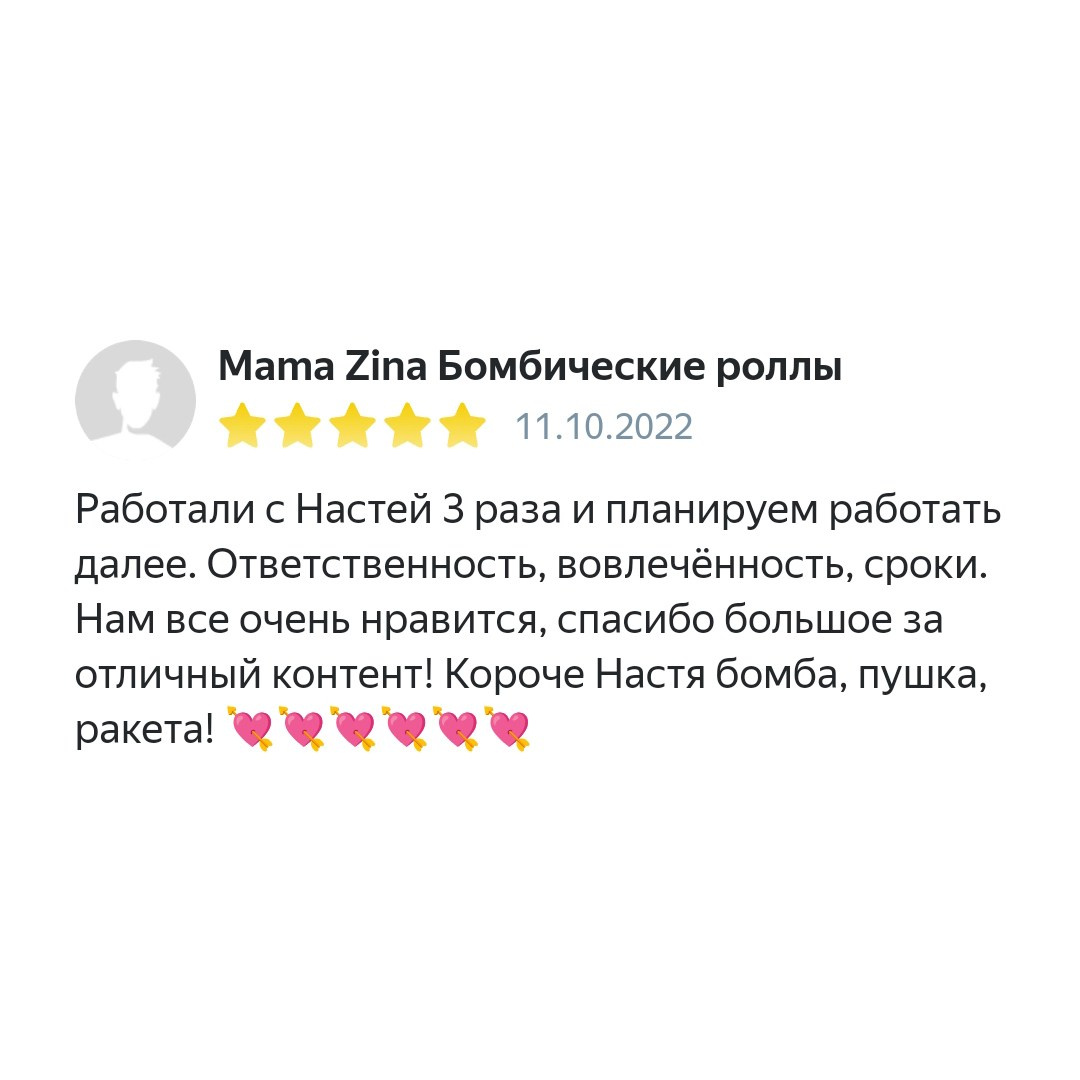 Отзывы. Фуд фотограф и фуд стилист в Ростове-на-Дону