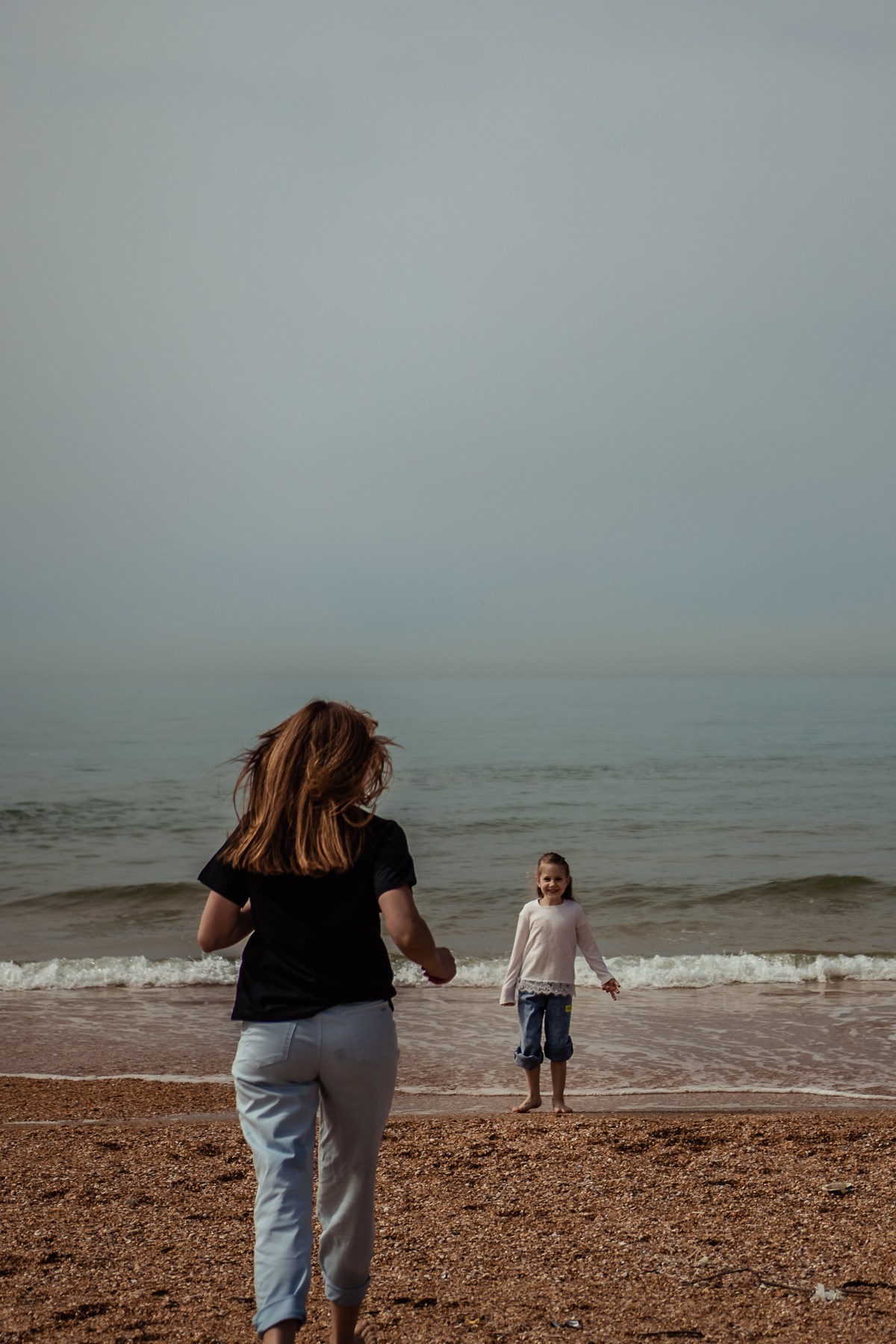 Катя с девочками — утро на пляже. Семейный фотограф Новороссийск, Анапа, Геленджик — Юлия Давыдова