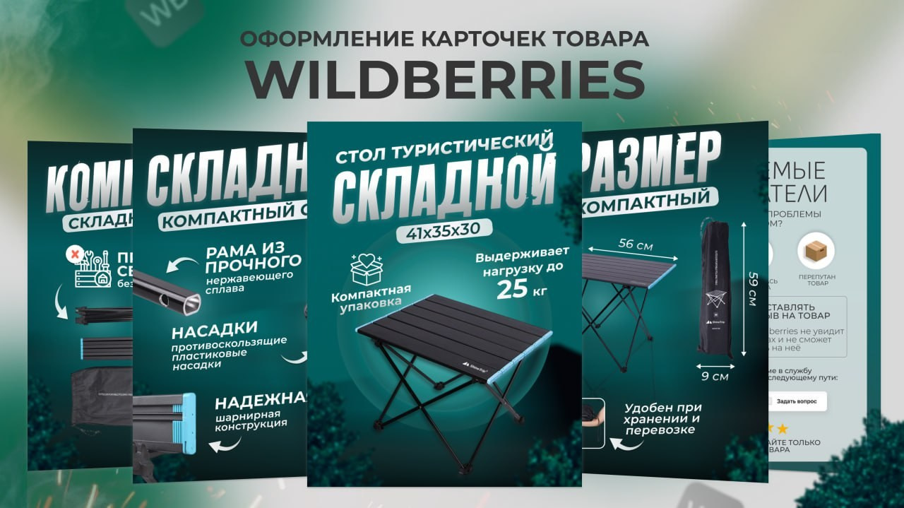 Инфографика, дизайн карточек для маркетплейсов: ВБ, Озон. Фотограф в Брянске — Анна Арутюнян