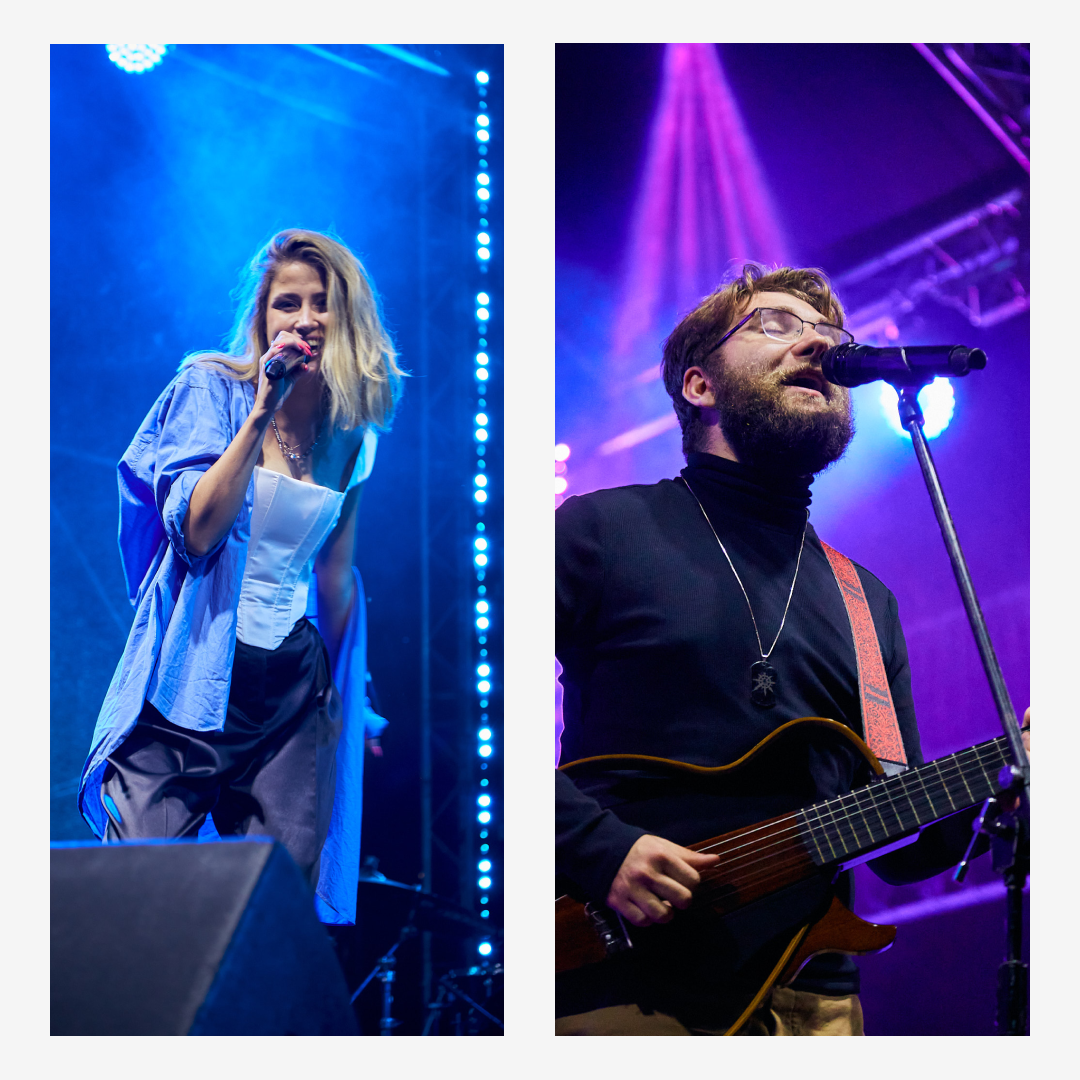 Атмосферная концертная съёмка с живыми эмоциями артистов