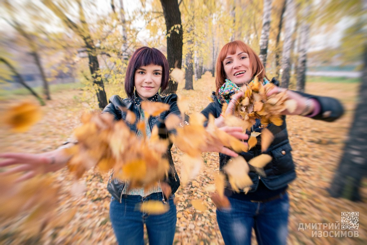 Фотосессия в осени