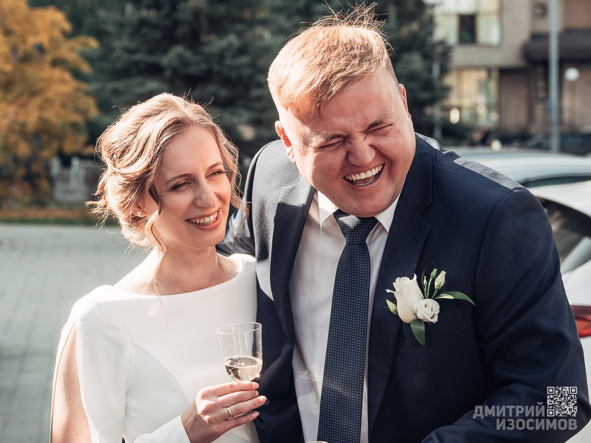 Свадьба в Тюмени. Регистрация в ЗАГС, прогулка, фотосессия, банкет.