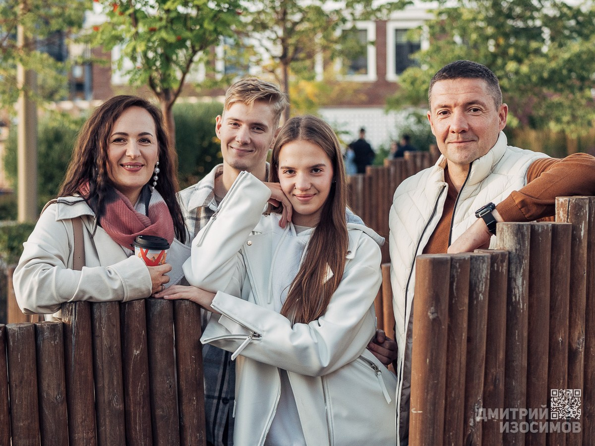 Фотосессия в осени