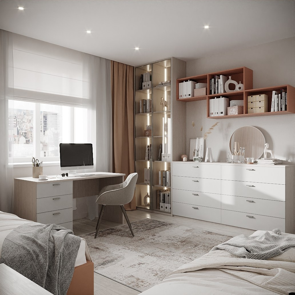 Квартира 75 м², г. Новый Оскол. Студия дизайна