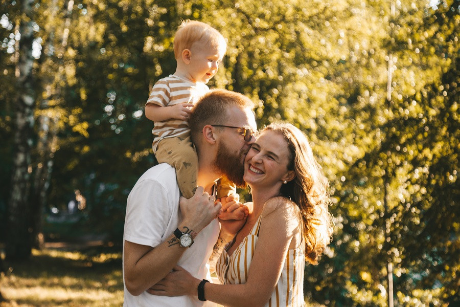 Семейная фотосессия на улице. Семейный и детский фотограф и видеограф в Москве, Дрокина Наталья