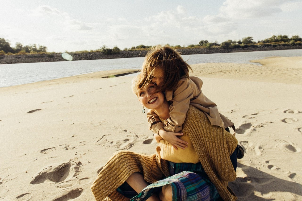 Ветер в волосах. Семейный фотограф в Краснодаре Анна Пасик