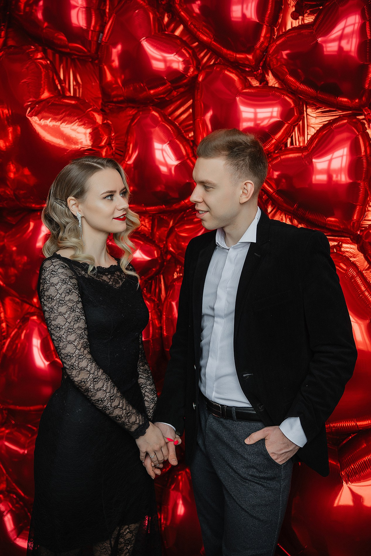 Love story в студии. Фотограф Олеся Жомер