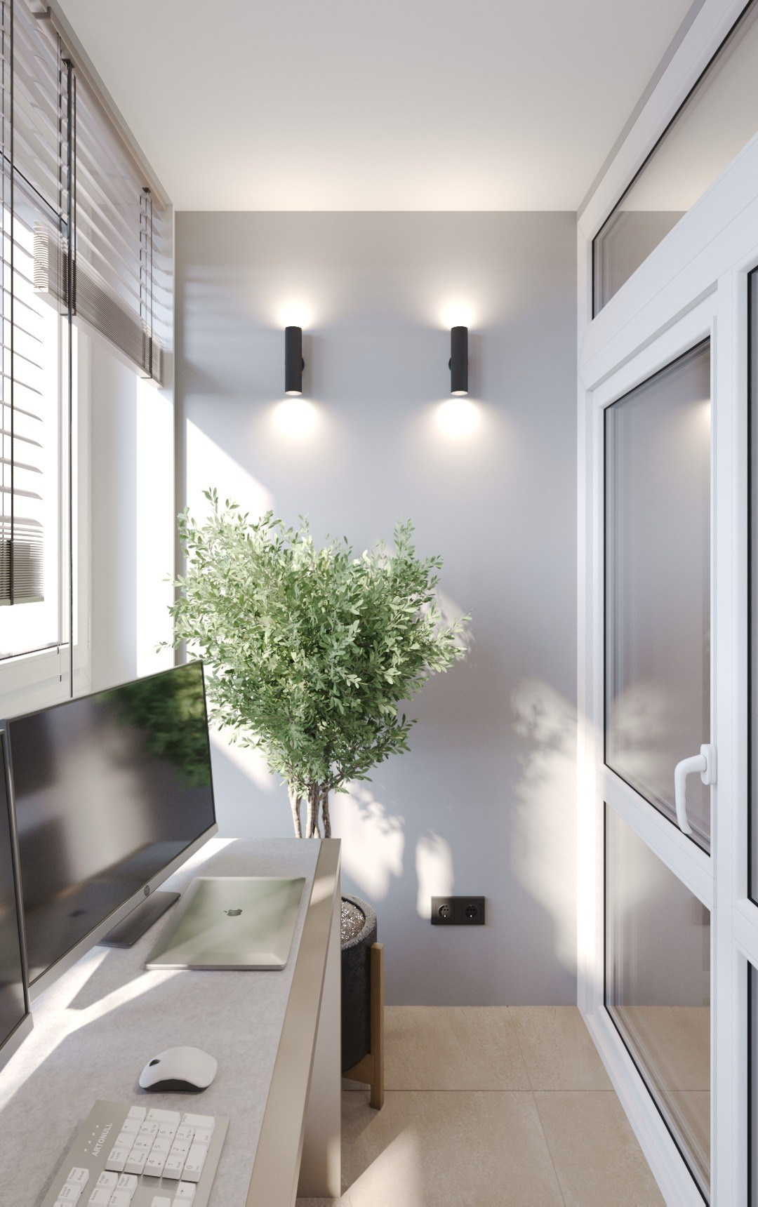 Квартира 54 м² г. Иркутск. ПРОЕКТИРОВАНИЕ ИНТЕРЬЕРОВ И АРХИТЕКТУРНЫХ РЕШЕНИЙ В СТУДИИ SHELOFAST DESIGN