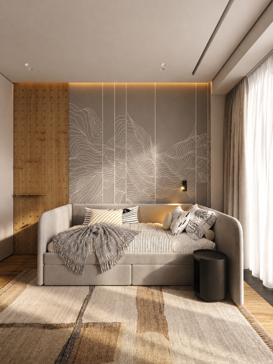 Квартира в ЖК Upside Towers (с авторским сопровождением). Дизайнер интерьера в Москве