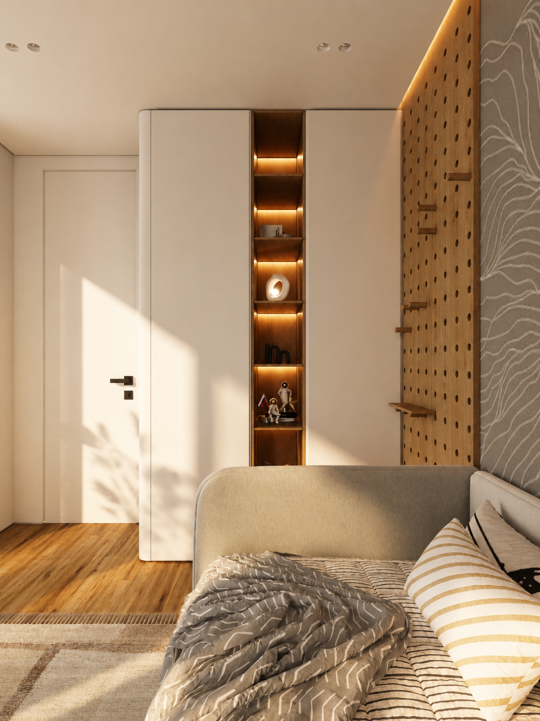 Квартира в ЖК Upside Towers (с авторским сопровождением). Дизайнер интерьера в Москве
