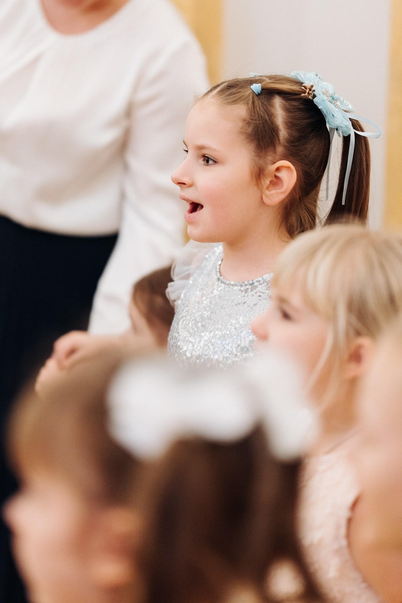 Дети | Новогодняя елка. Репортажный фотограф Санкт-Петербург