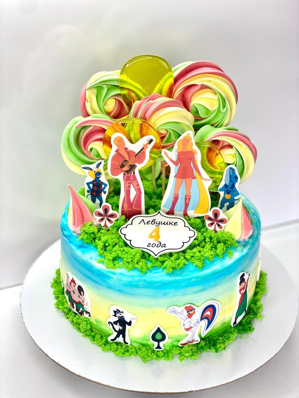 Торты. Katyasugarsugar капкейки, зефир, торты Москва