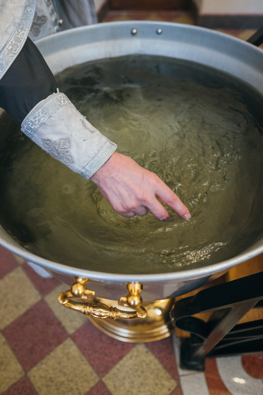 освящение воды