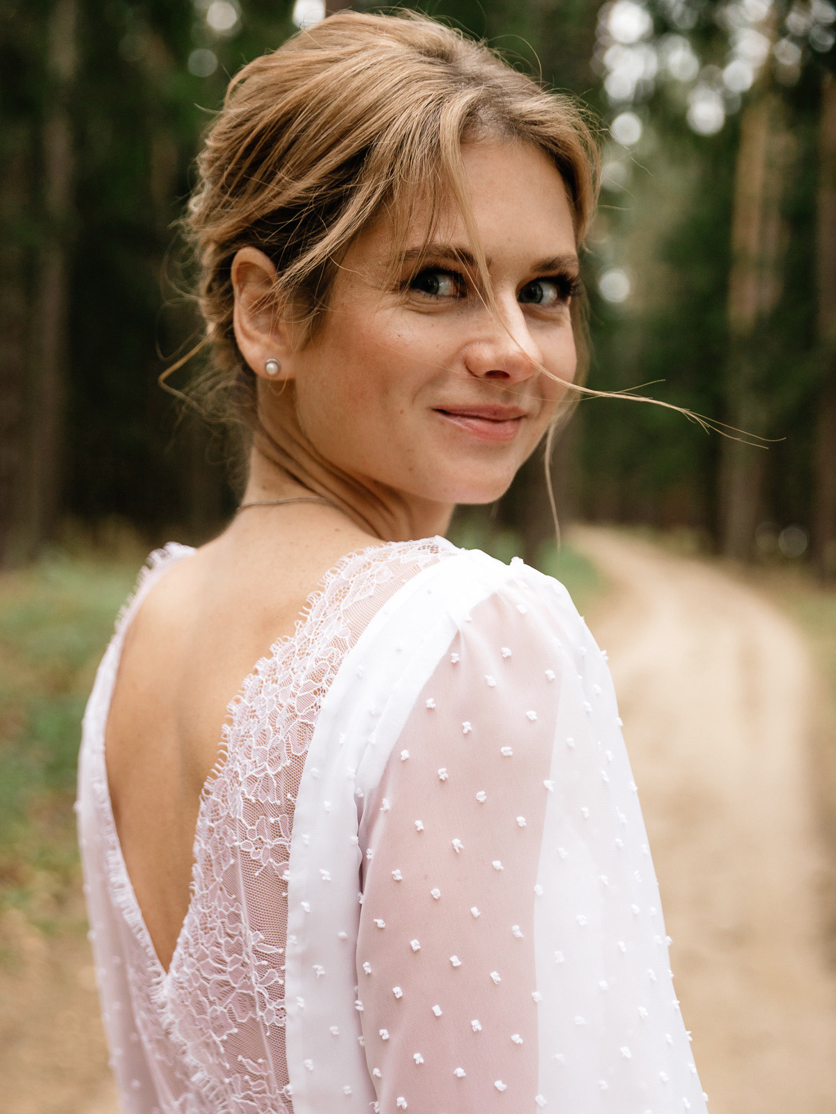 Портрет невесты в день свадьбы