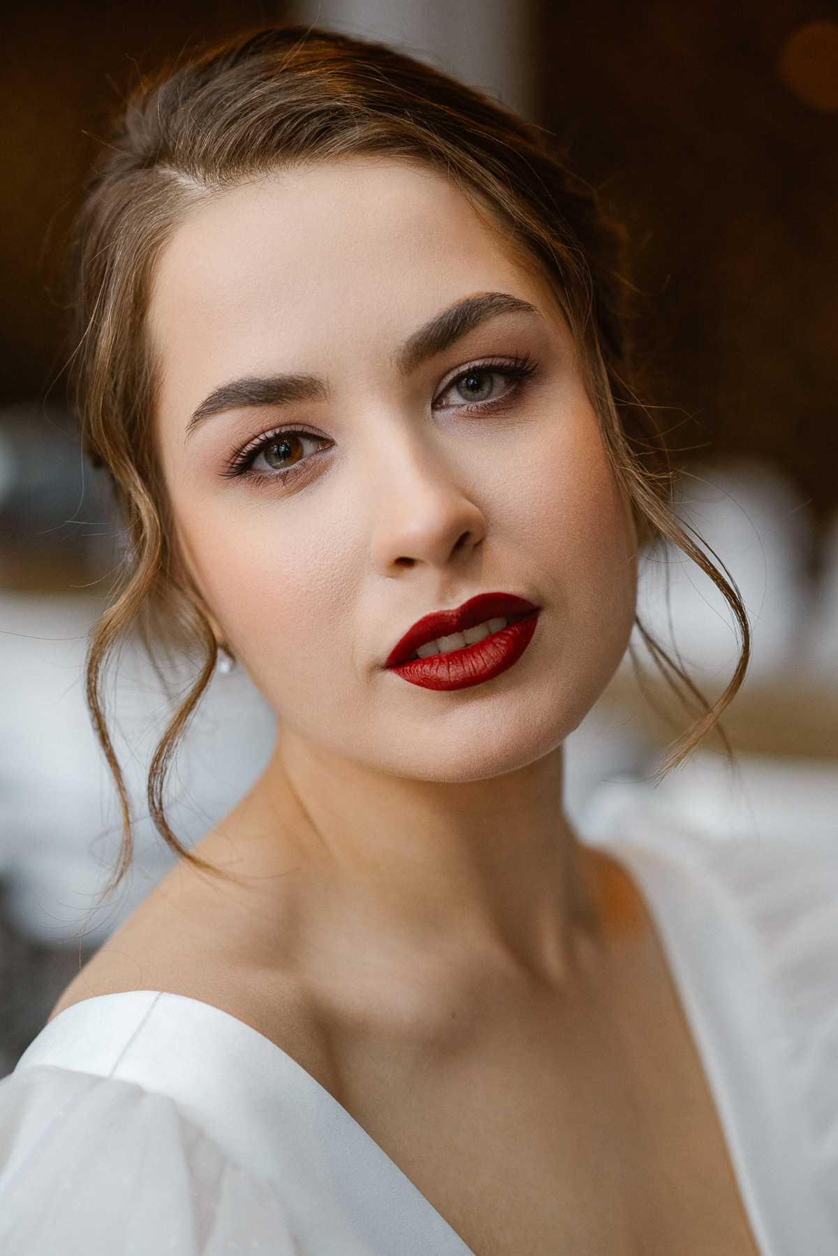 Фотосессия невесты Ирины в свадебном платье Сабина от салона Бонжур. Свадебный салон-ателье Бонжур в Минске Bonjour