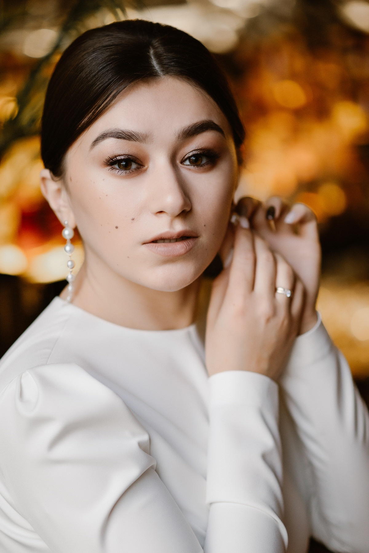 Фотосессия невесты Юли в свадебном платье Элей от салона-ателье Бонжур. Свадебный салон-ателье Бонжур в Минске Bonjour