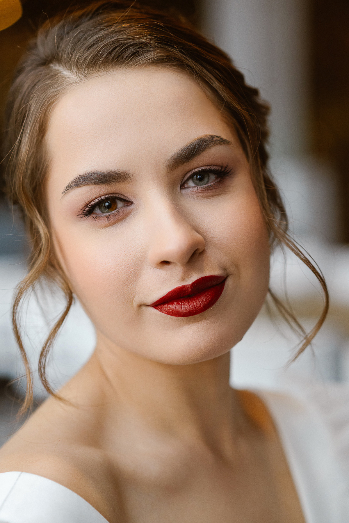 Фотосессия невесты Ирины в свадебном платье Сабина от салона Бонжур. Свадебный салон-ателье Бонжур в Минске Bonjour