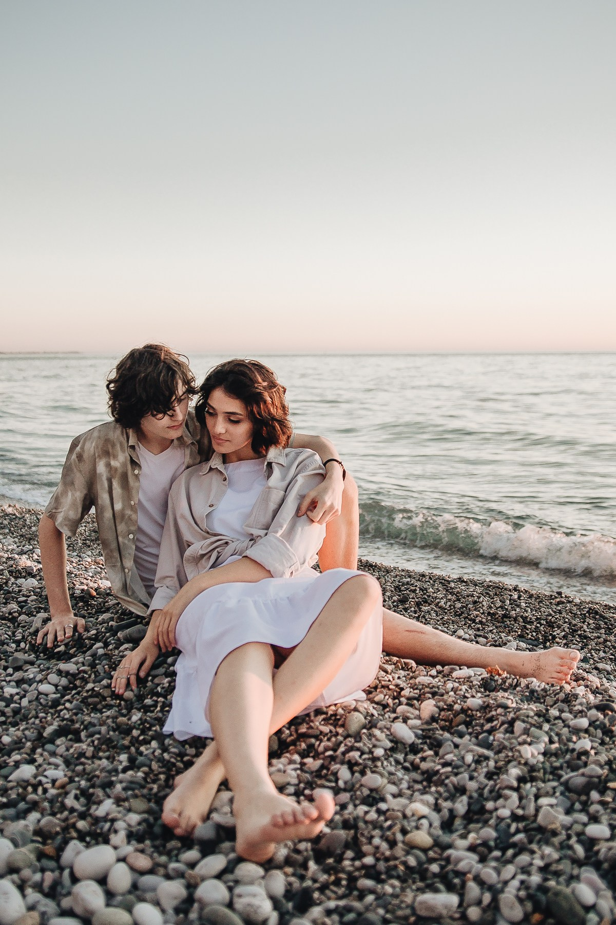 Девид и Анжелика — летним вечером в Гагре. Семейный фотограф Новороссийск, Анапа, Геленджик — Юлия Давыдова