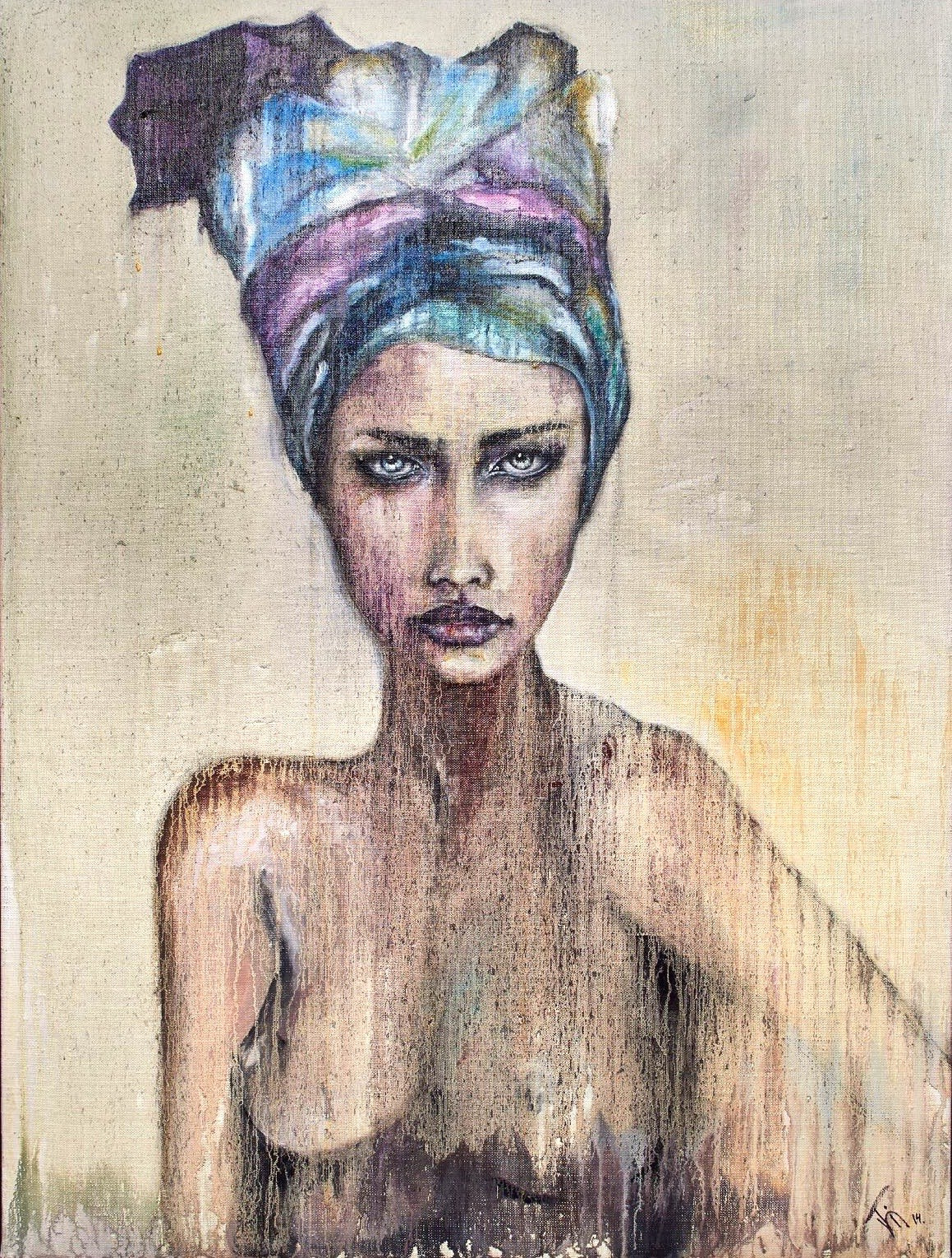 Fine Art. Portrait Artist and Illustrator Alevtina Golovin