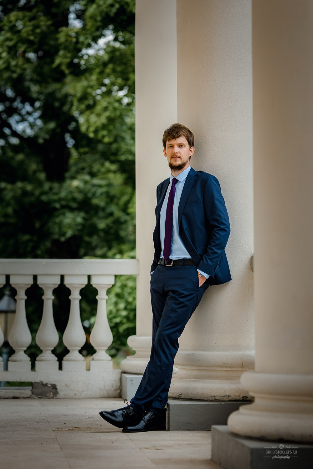 Свадебная фотосессия на улице. Свадебный фотограф в Санкт-Петербурге Антон Владимиров