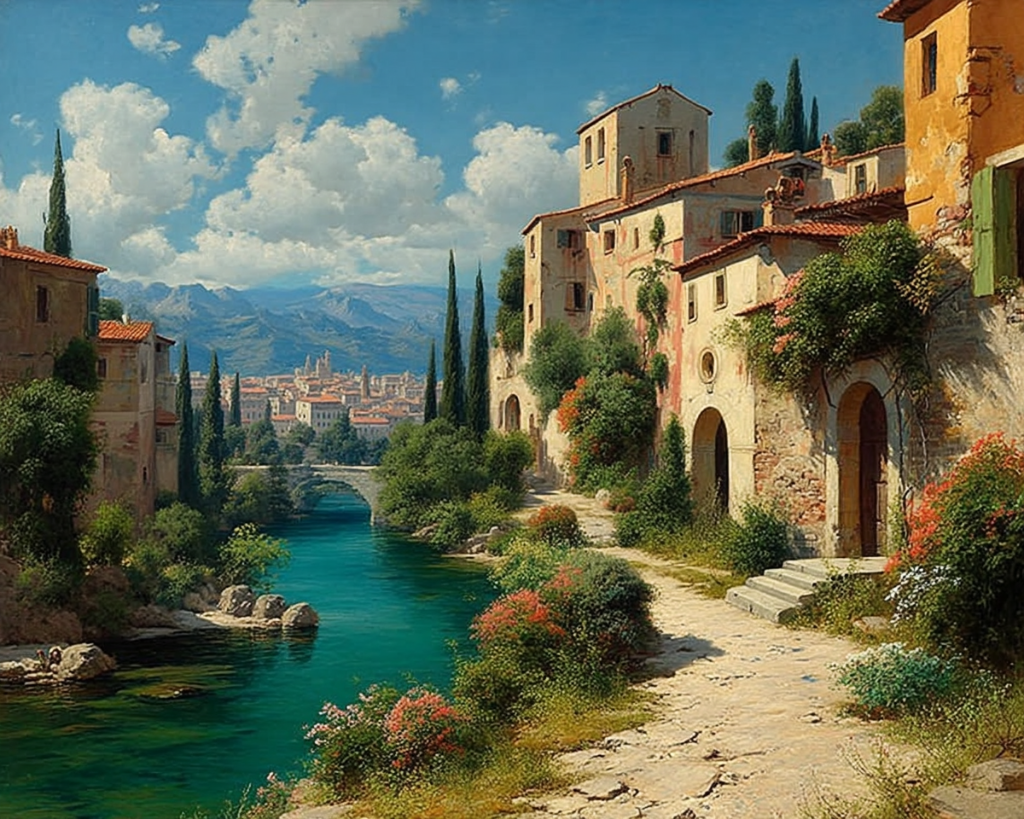 ПЕЙЗАЖ. Художник Дмитрий Рыжиков